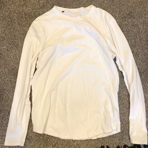 Gymshark white long sleeve tee